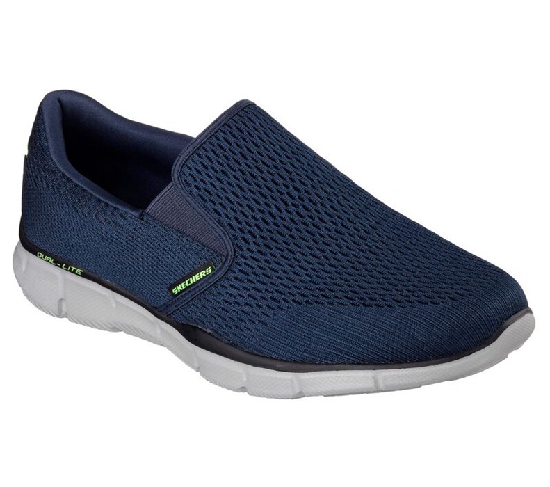 Skechers Equalizer - Double Play - Mens Slip On Shoes Navy [AU-IH6386]